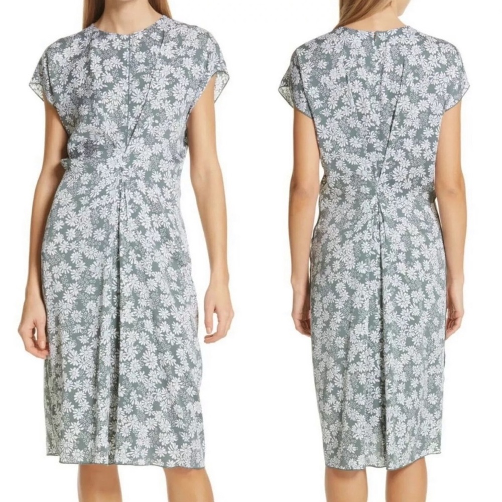 Lewit Pleat Floral Dress